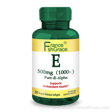 Vitamin E Supports Immune Health Vitamin E Softgels